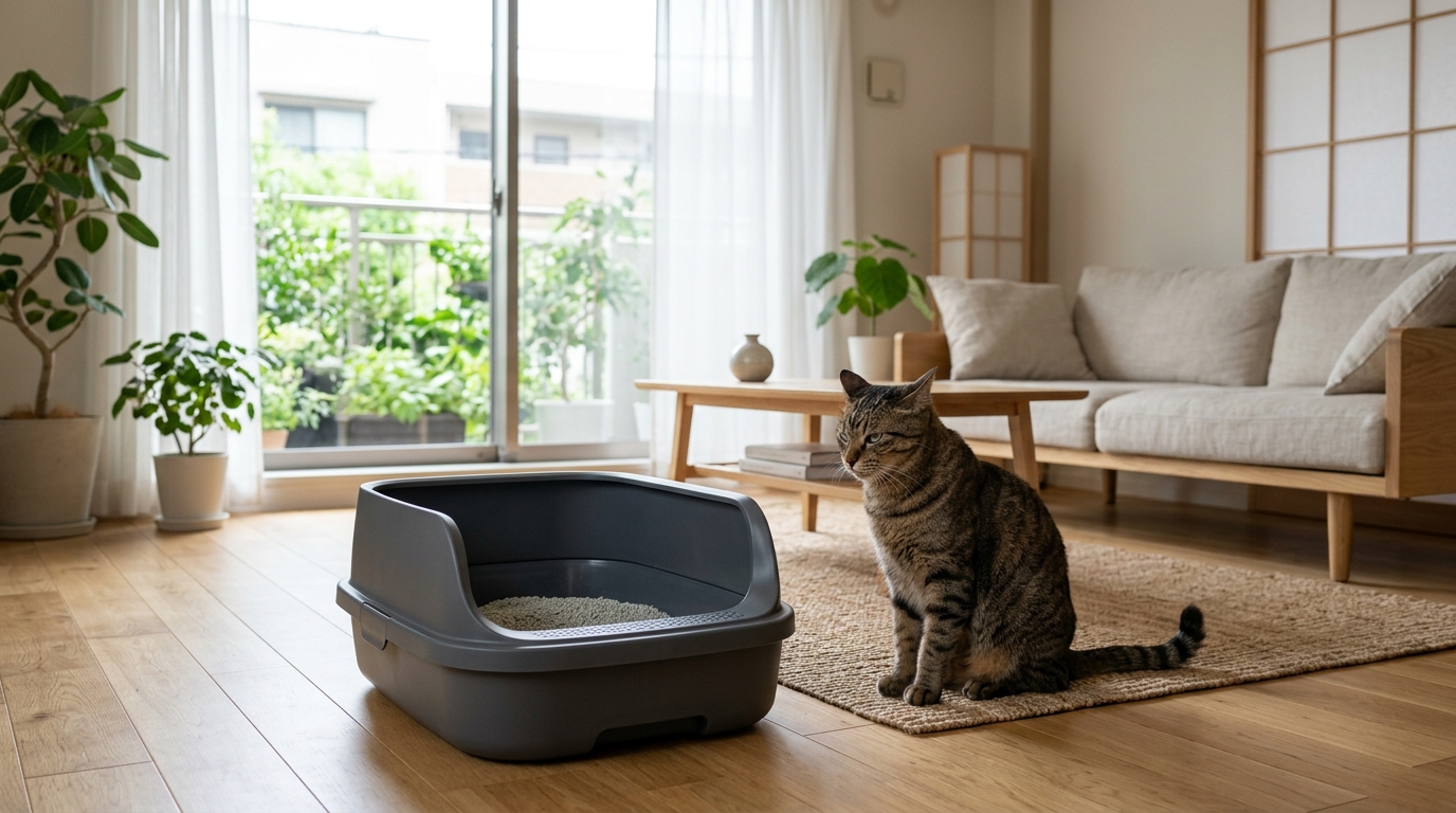 猫トイレの丸洗いの頻度と正しい洗い方！ニオイを根本から断つ方法 - 1