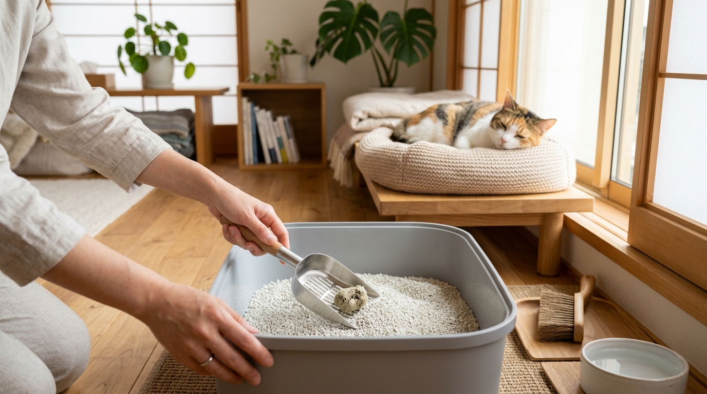 猫トイレの丸洗いの頻度と正しい洗い方！ニオイを根本から断つ方法 - 3