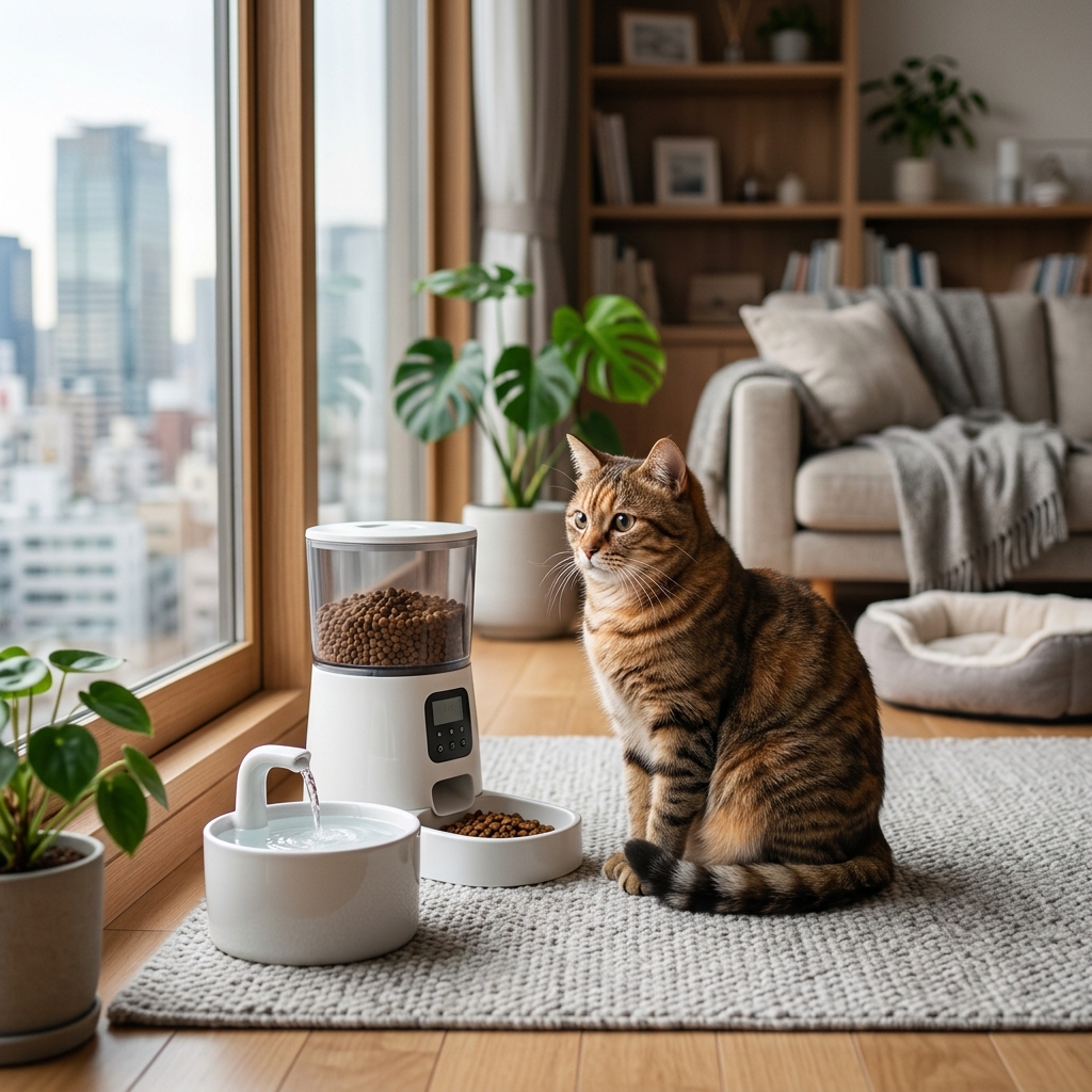 猫の留守番は何日までOK？準備すべきアイテムと注意点まとめ アイキャッチ