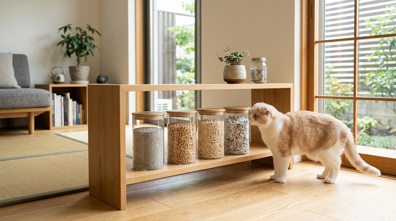 徹底比較！猫砂の全種類（鉱物・紙・木・おから）のメリットと選び方 - 1
