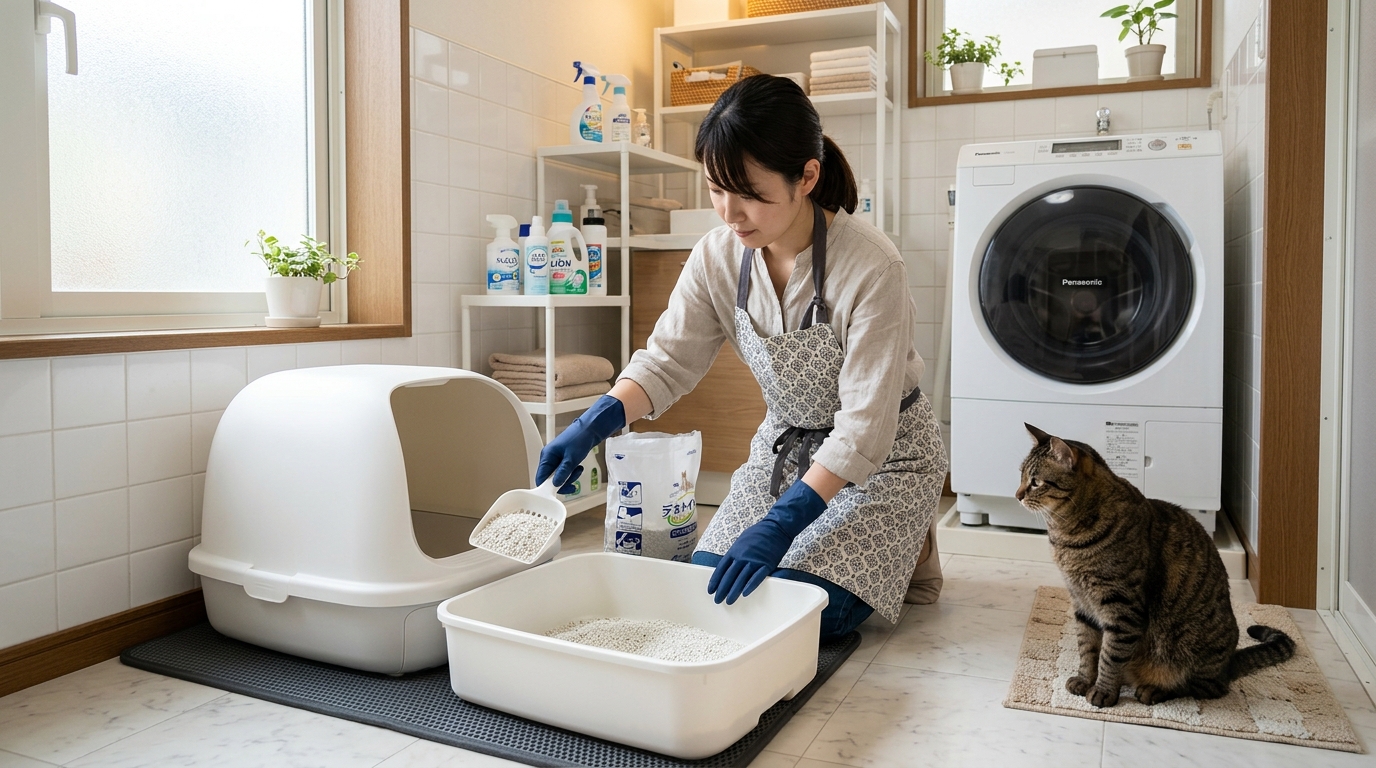 猫トイレの掃除頻度、正解は?清潔を保つためのベストな習慣 - 2
