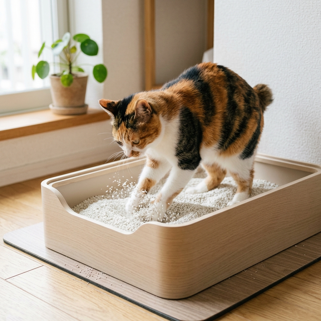 猫トイレ 砂かき 長い アイキャッチ