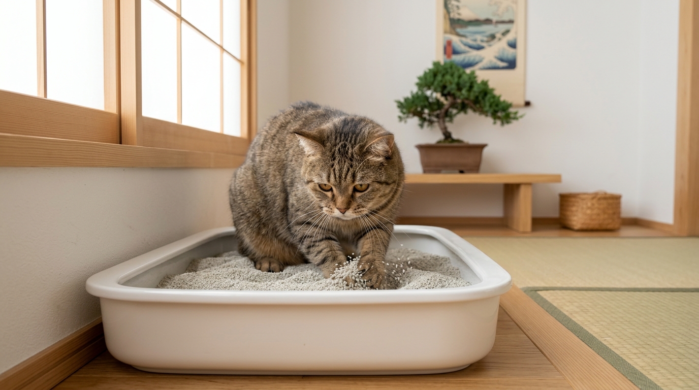 猫 トイレ 砂をかく だけ - 1