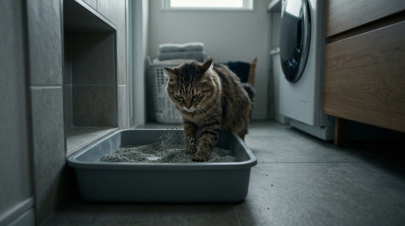 猫 トイレ 砂をかく だけ - 2