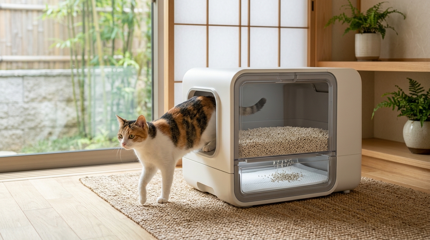 猫のトイレ システムトイレ - 1