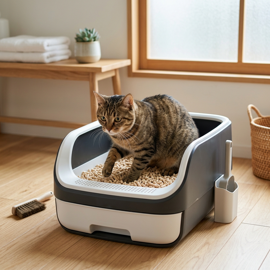 猫のトイレ システムトイレ アイキャッチ
