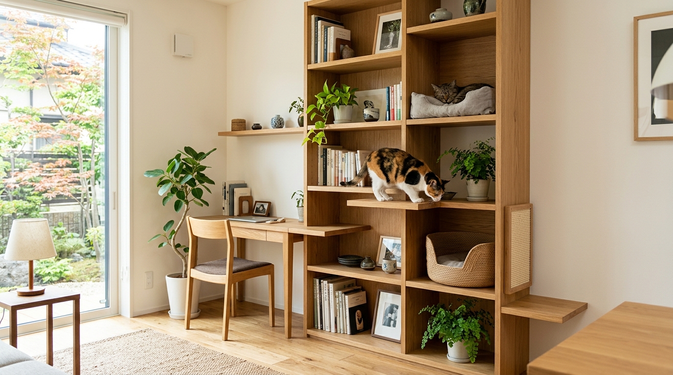 猫がいる部屋のインテリア実例！おしゃれと猫の快適さを両立するコツ - 2