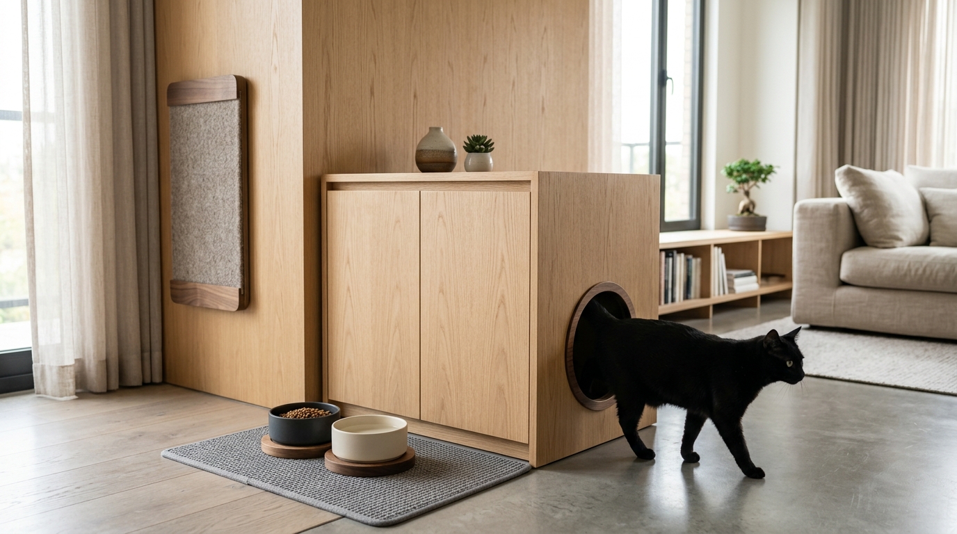 猫がいる部屋のインテリア実例！おしゃれと猫の快適さを両立するコツ - 3