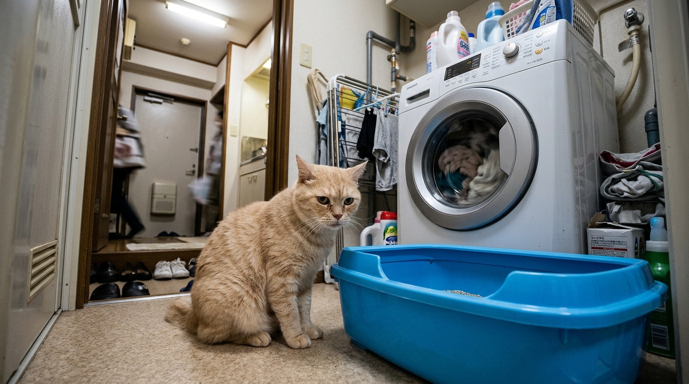 猫が喜ぶトイレの設置場所とは？風水や動線から考えるベストポジション - 1