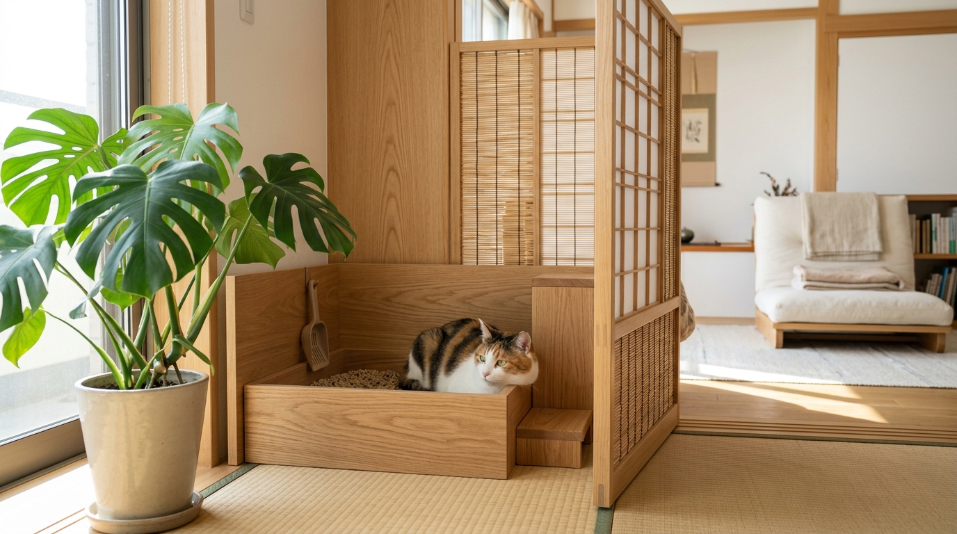 猫が喜ぶトイレの設置場所とは？風水や動線から考えるベストポジション - 2
