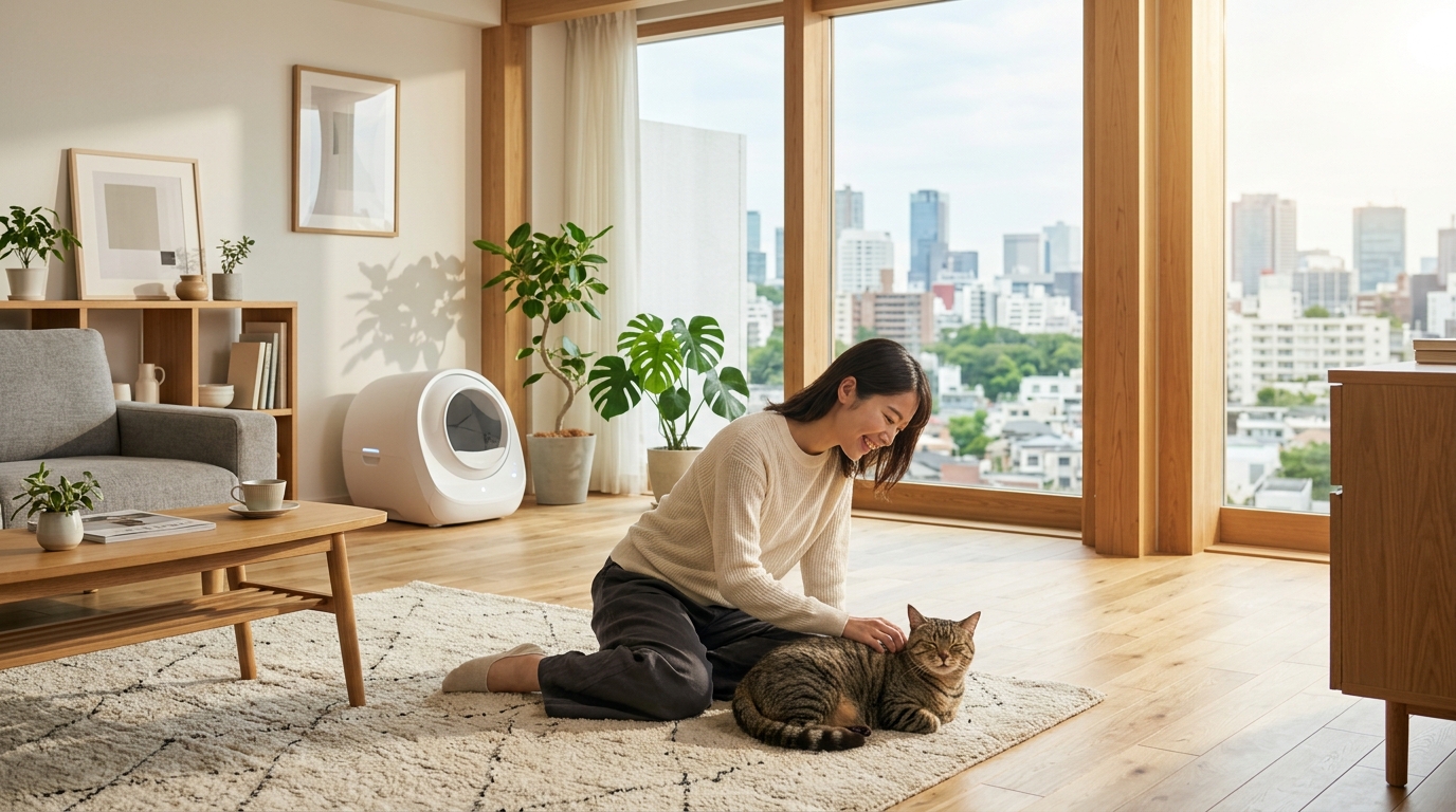 人気のCATLINK自動猫トイレを徹底レビュー！使い方からお手入れまで - 1