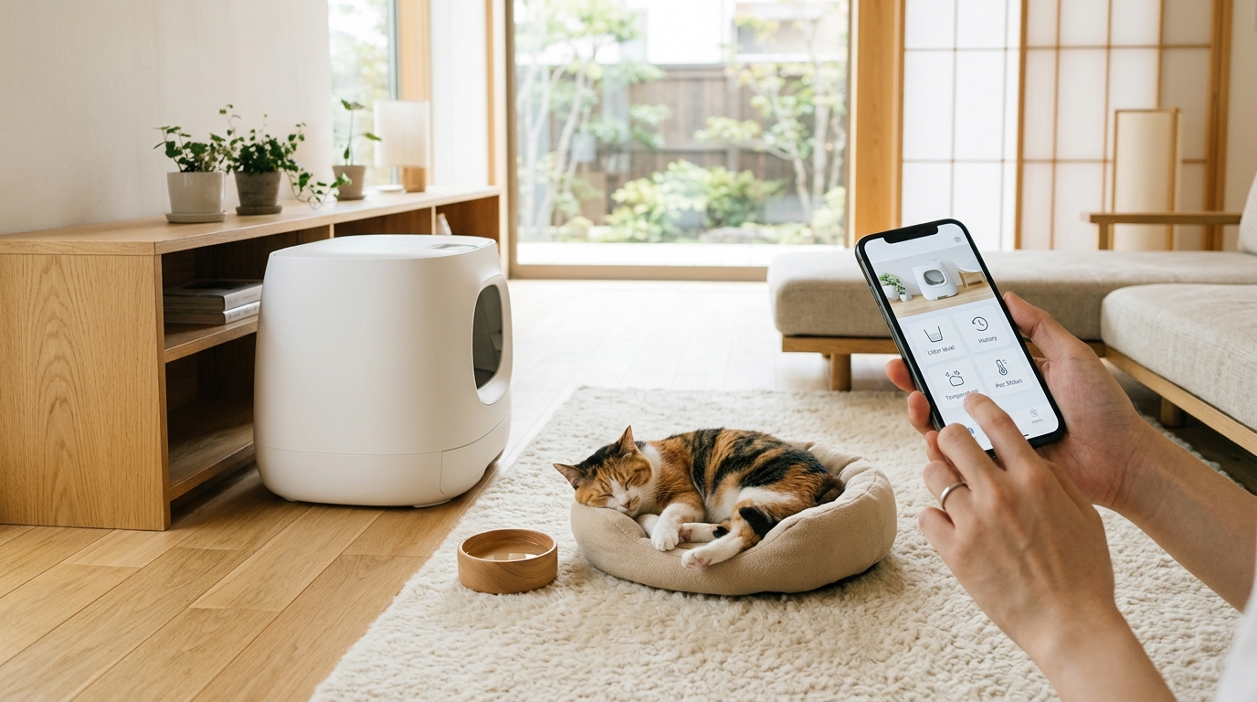 自動猫トイレの仕組みとは?安全センサーや作動原理を徹底解説 - 3