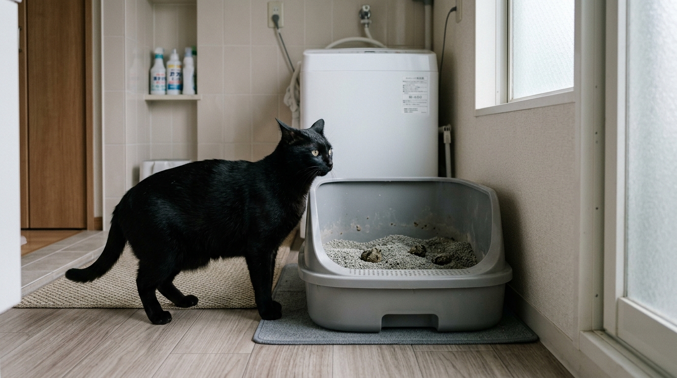 猫がトイレ以外で粗相する原因と解決策!ストレス?病気? - 2