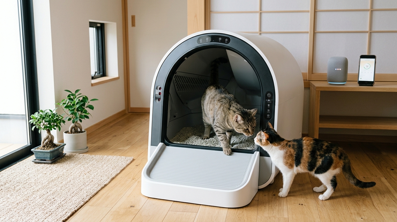 多頭飼い必見!大型で使いやすい自動猫トイレおすすめ3選 - 2
