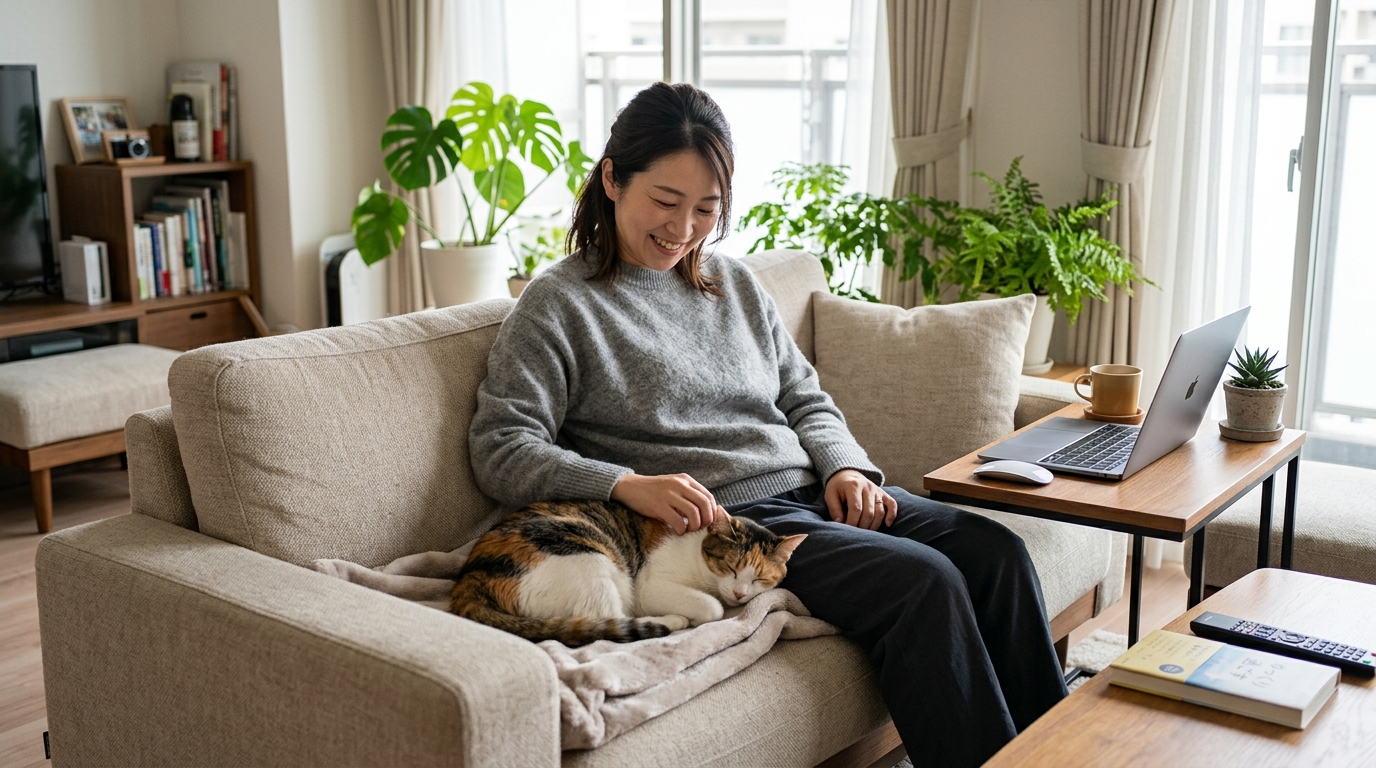 猫とお家でお仕事!テレワーク中の猫の構ってアピール対策 - 3