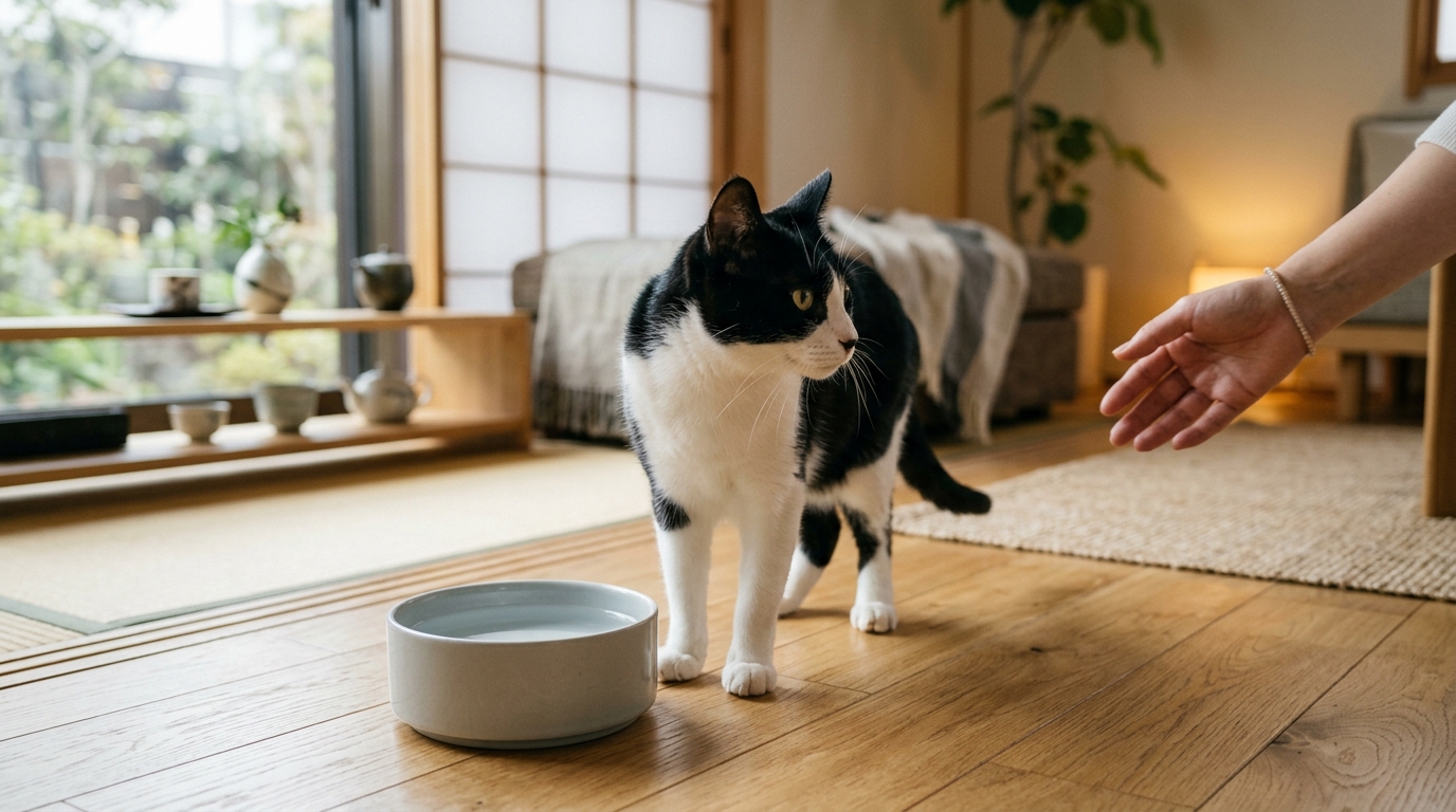 猫の飲水量を増やす工夫！なぜ流れる水を好むのか？ - 1