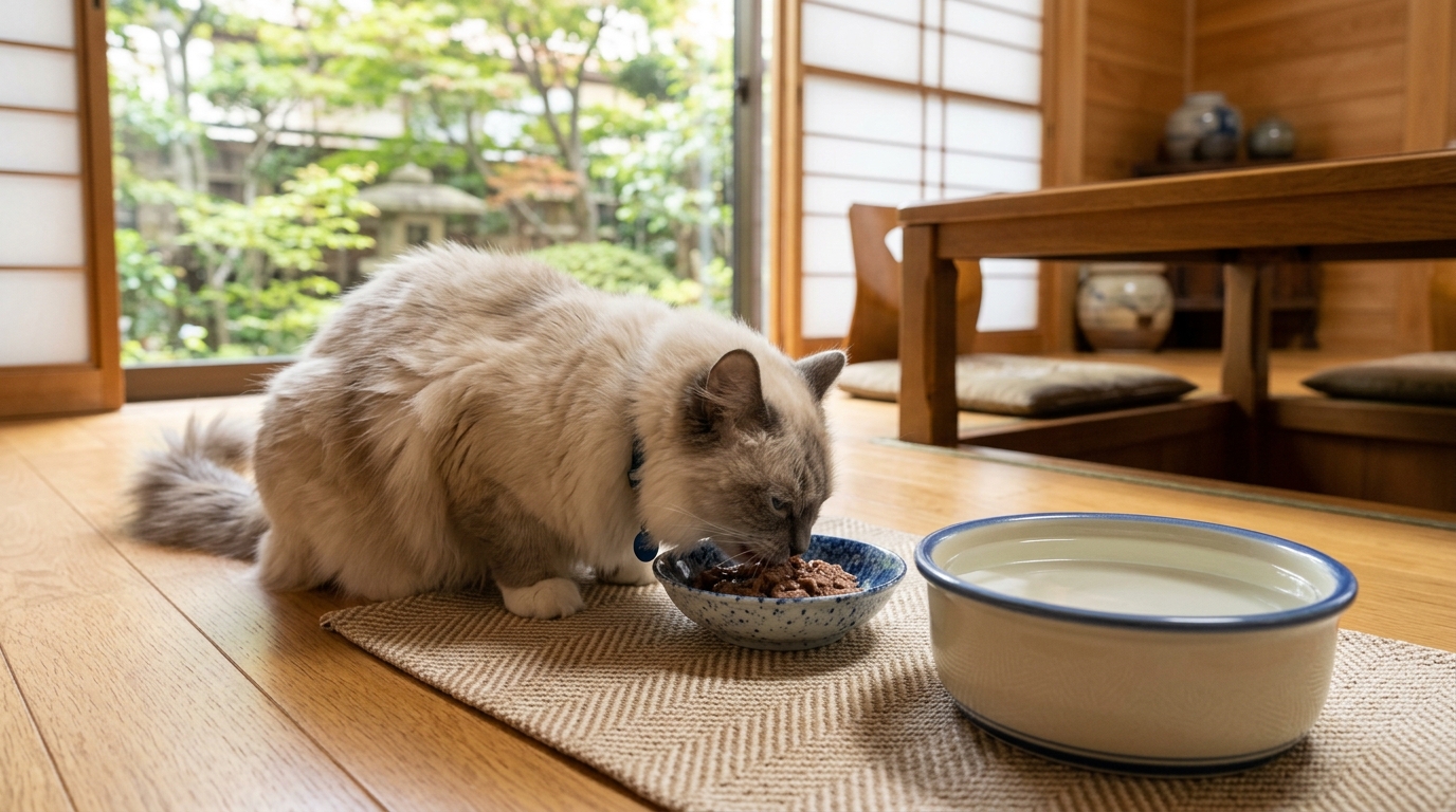 猫の飲水量を増やす工夫！なぜ流れる水を好むのか？ - 3