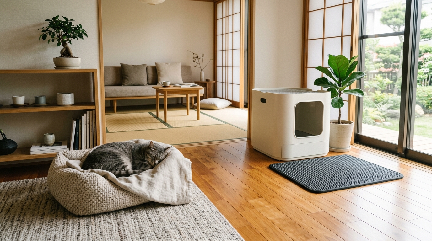 猫砂が部屋に散らかる…！飛び散り防止の対策とおすすめアイテム - 3