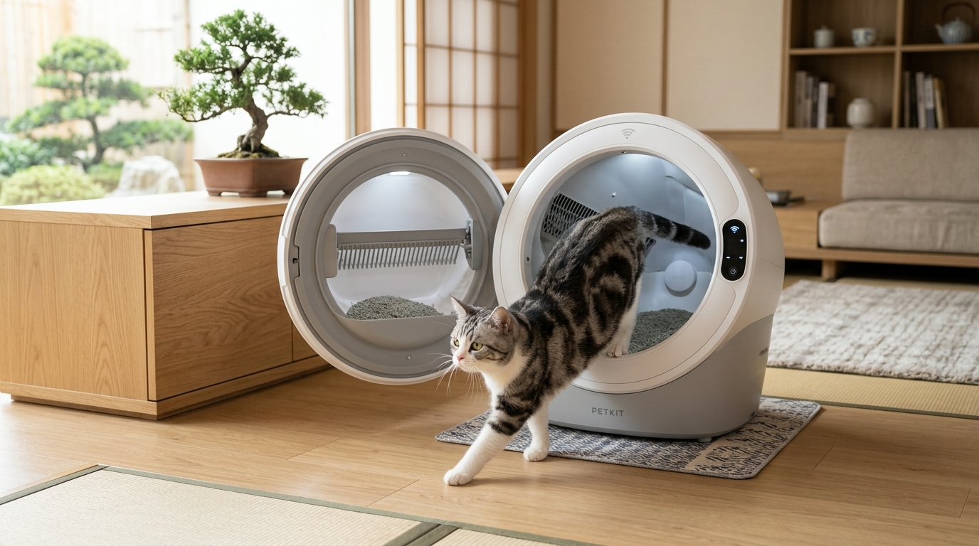 スマホアプリ連携で超便利!Wi-Fi対応の自動猫トイレ比較 - 3