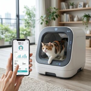 スマホアプリ連携で超便利！Wi-Fi対応の自動猫トイレ比較 アイキャッチ