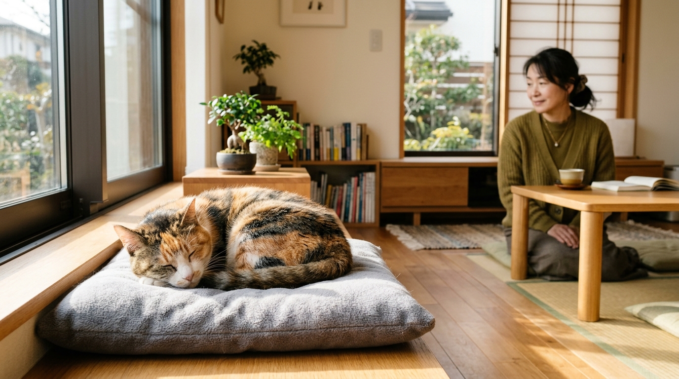 シニア猫(老猫)のサインとは?年齢に合わせた環境と食事の変え方 - 1