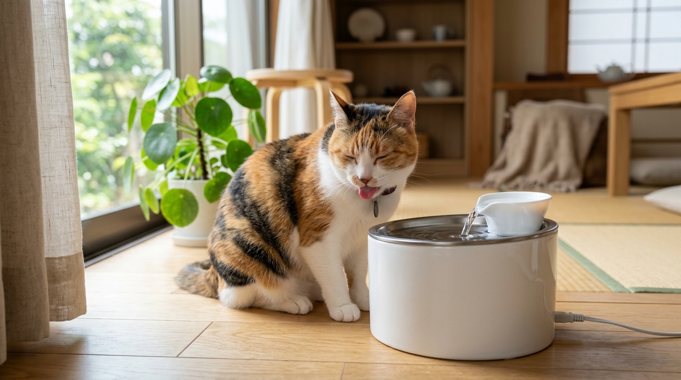 愛猫が自動給水器の水を飲まない?原因と飲ませるための工夫 - 3