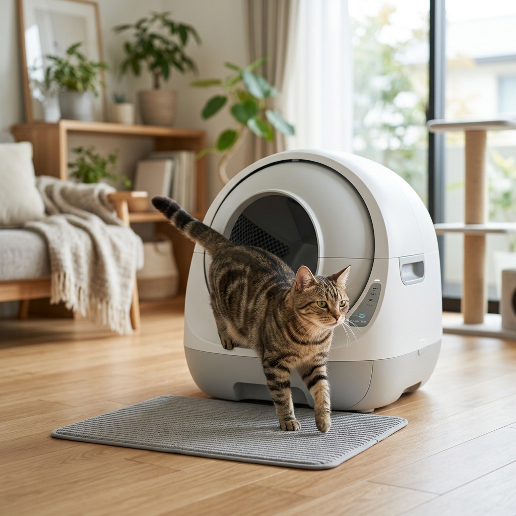 自動猫トイレの音はうるさい？静音設計のおすすめモデルを検証 アイキャッチ