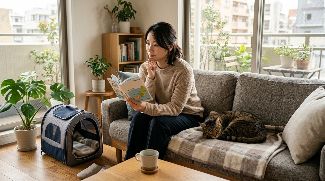 猫との旅行・帰省はどうする?連れて行くか留守番かの判断基準 - 1