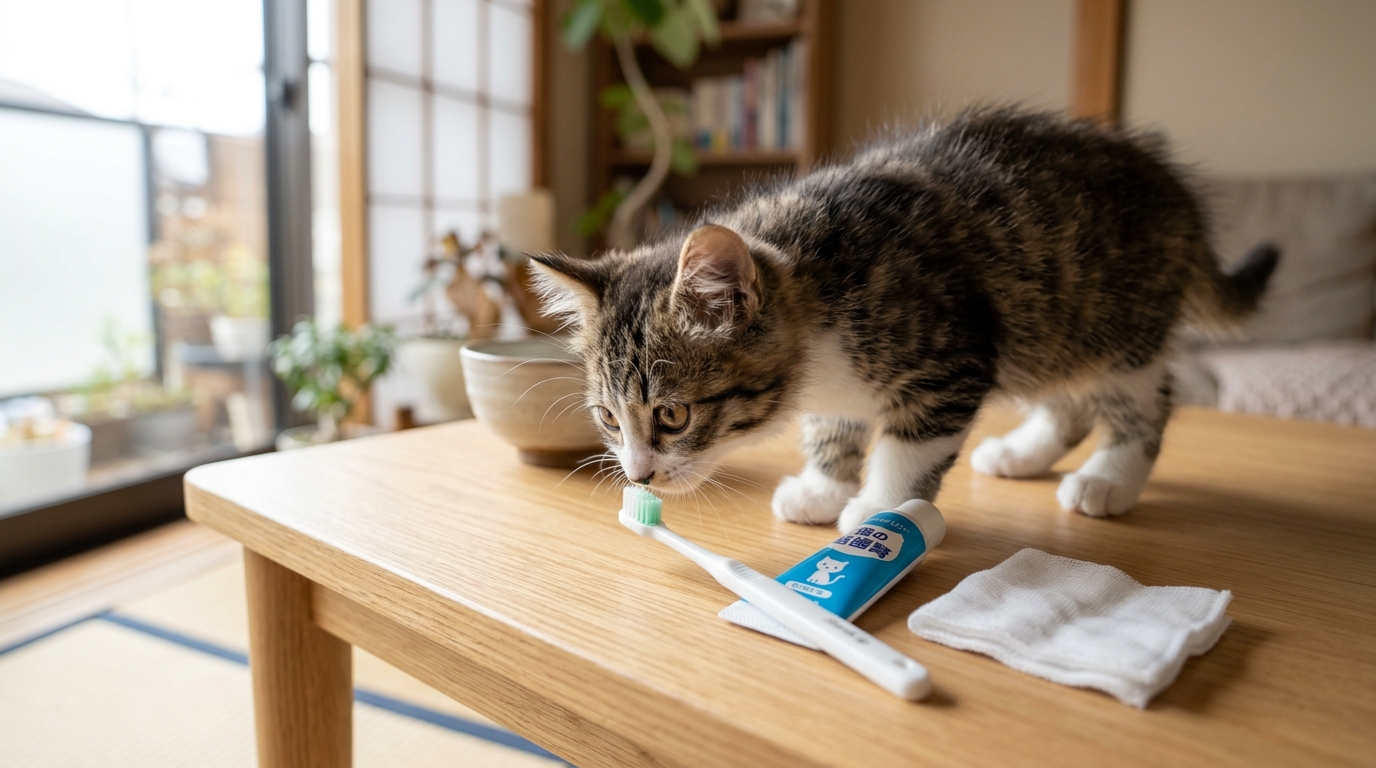 猫のデンタルケア基礎知識!歯磨きを始める最適な時期とステップ - 2