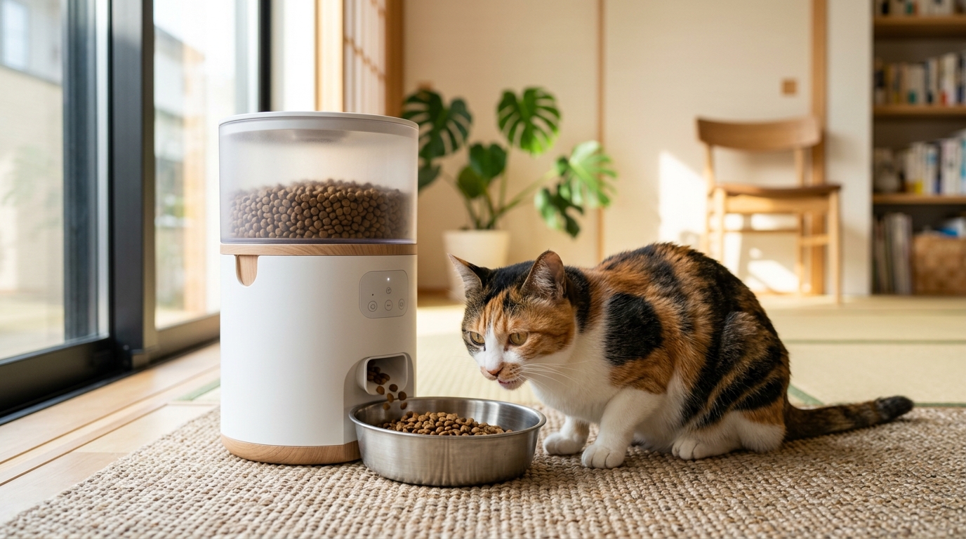 自動給餌器おすすめ5選！猫の健康管理に役立つスマート機能とは？ - 1