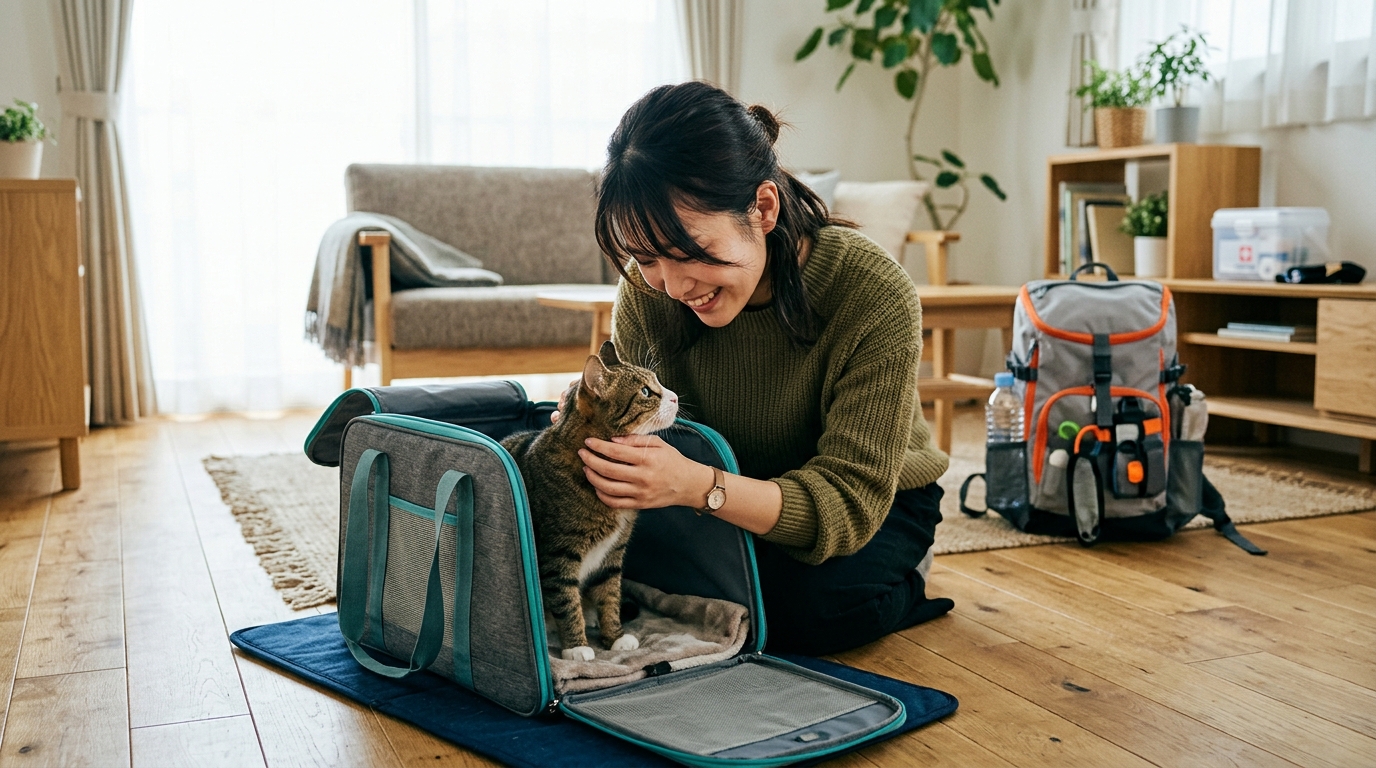 愛猫との防災対策！避難用持ち出し袋に入れておくべき猫グッズリスト - 1