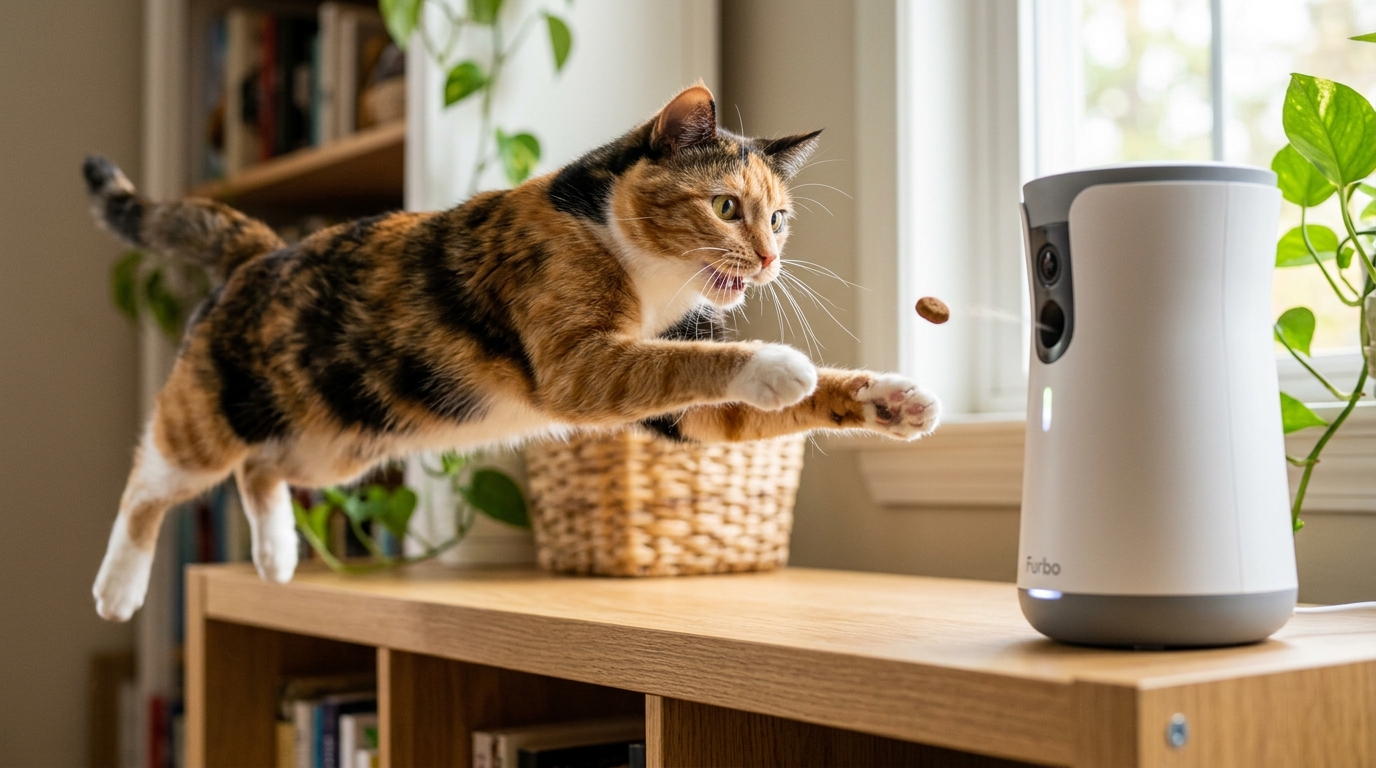 おやつが飛び出すペットカメラ！？猫が喜ぶおすすめモデル3選 - 2