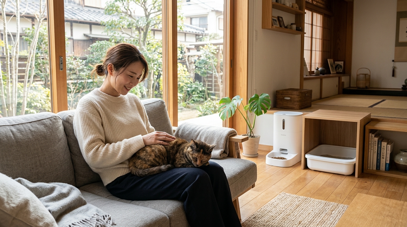 停電時の自動猫トイレ・給餌器はどうなる？災害時の備えと対策 - 3