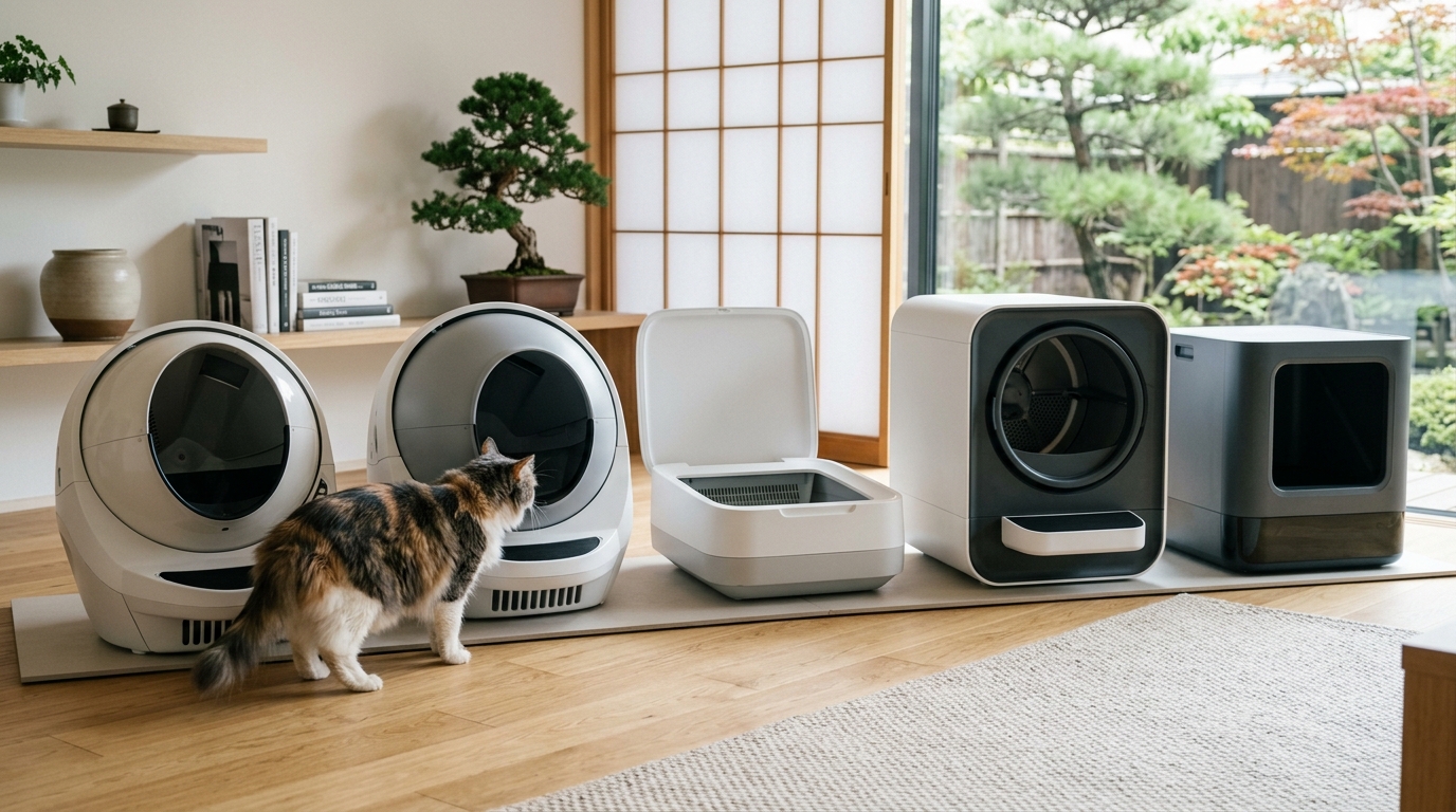 シニア猫にも使える自動猫トイレの選び方とおすすめモデル - 3