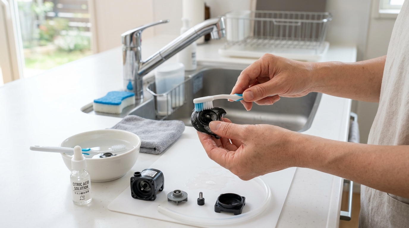 自動給水器のポンプの掃除方法は？カビやヌメリを防ぐお手入れ術 - 2