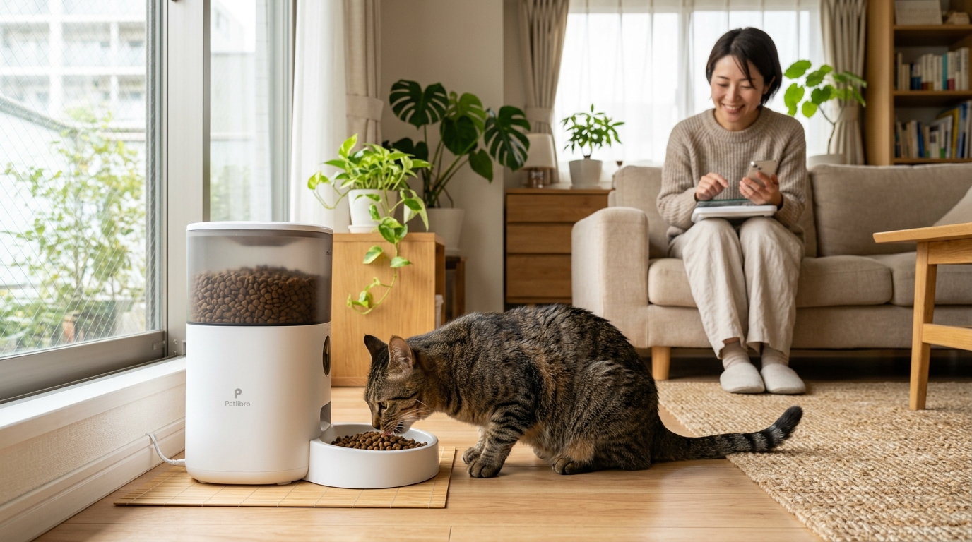 自動給餌器でダイエット？体重管理に最適なタイマー式給餌器 - 3
