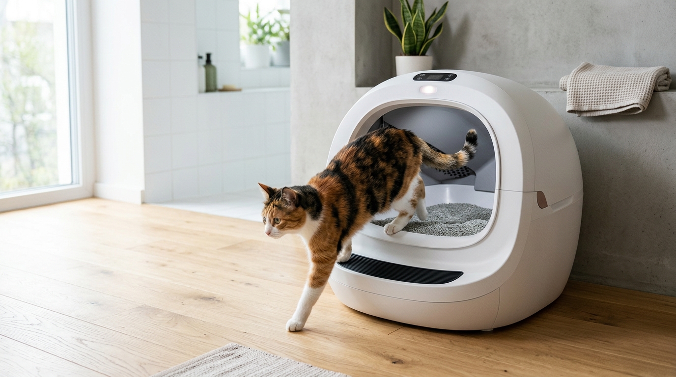 デザインでおしゃれな自動猫トイレ5選！インテリアに馴染むモデル - 3
