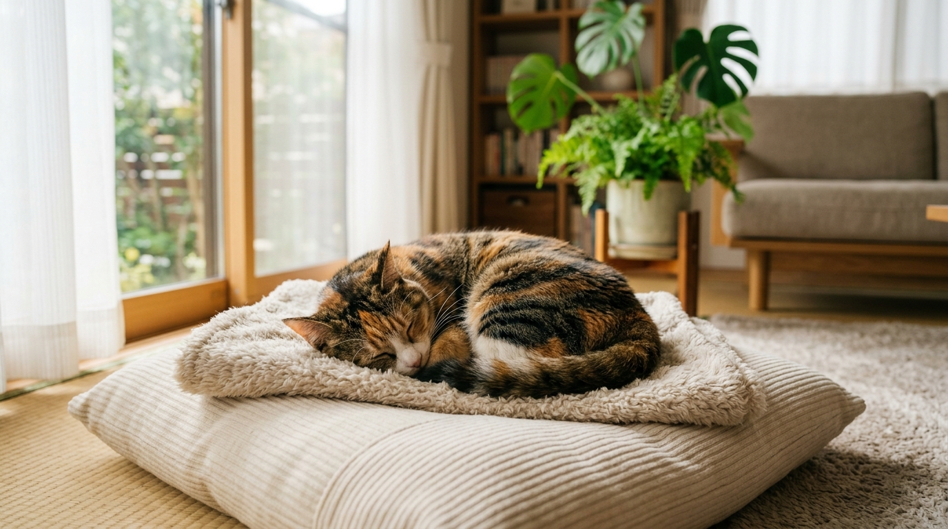 猫の睡眠時間はなぜ長い？健康的な睡眠環境の整え方 - 1