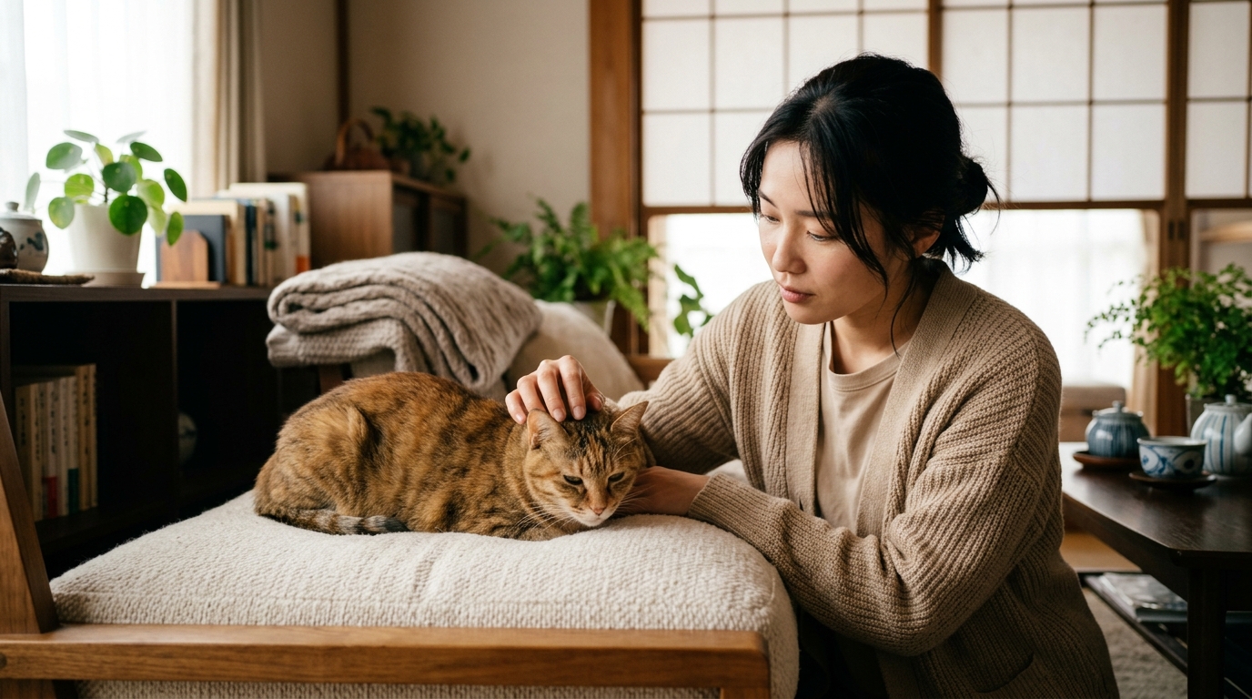猫がトイレのふちに乗ってする…なぜ？原因と対策 - 3