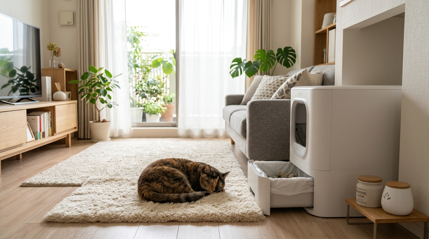 猫 自動トイレ ゴミ袋 代用 - 3