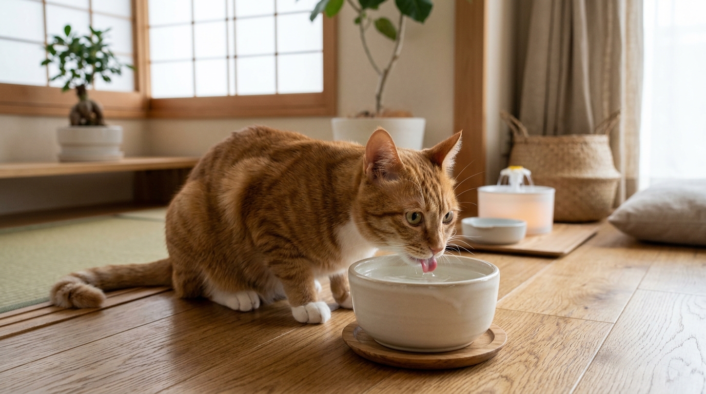 猫 水飲み場 増やす コツ - 3