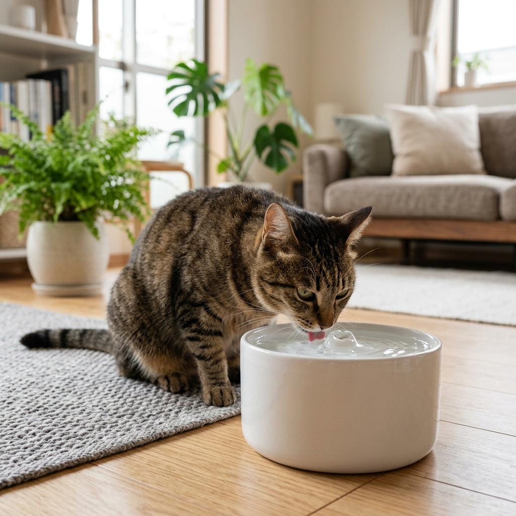 猫 水飲み場 増やす コツ アイキャッチ