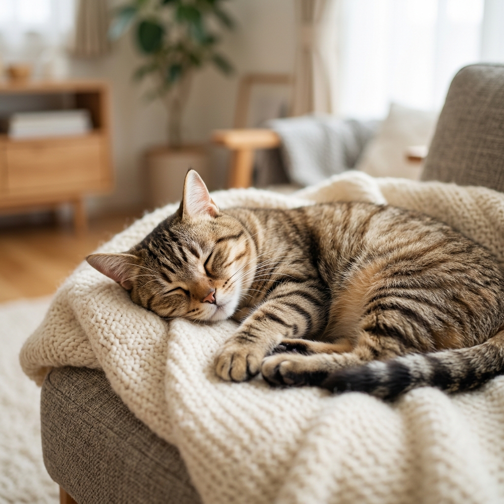 猫の睡眠時間 アイキャッチ